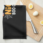 Boo Crew Nurse Halloween for Nurses Ghost Essentia キッチンタオル (四つ折り)