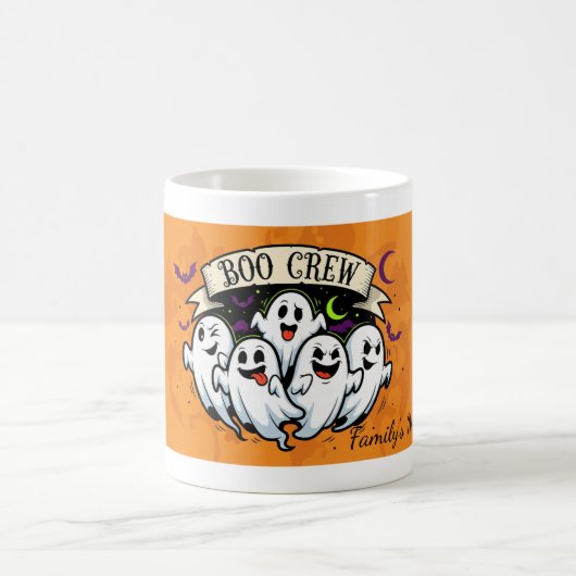 Boo Crew Personalized Family Coffee Mug  コーヒーマグカップ (中央)