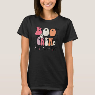 Boo Crew Retro Halloween Matching Family Group Nur Tシャツ