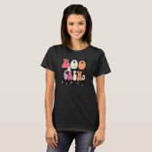 Boo Crew Retro Halloween Matching Family Group Nur Tシャツ (正面フル)