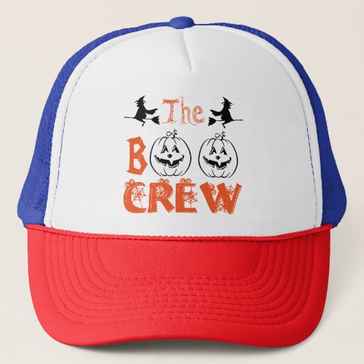 Boo Crew Witches Pumpkins キャップ (正面)
