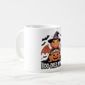 Boo Dred Dragon Halloween Art コーヒーマグカップ (正面左)