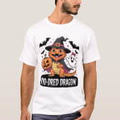 Boo-Dred Dragon Halloween Illustration   Tシャツ (正面)