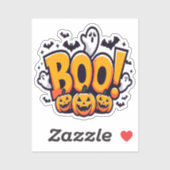 Boo ghosts halloween シール (シート)