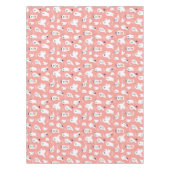 Boo Halloween Cute Ghosts  テーブルクロス (正面)