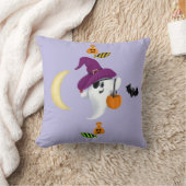 Boo Halloween ghost Throw Pillow クッション (ブランケット)
