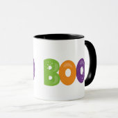 Boo Halloween Mug – Cute Spooky Coffee Mug for Hal マグカップ (正面右)