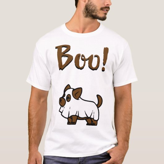 Boo Halloween Tシャツ (正面)