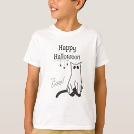 boo halloween tシャツ