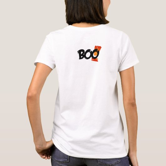 Boo Halloween Tシャツ (裏面)