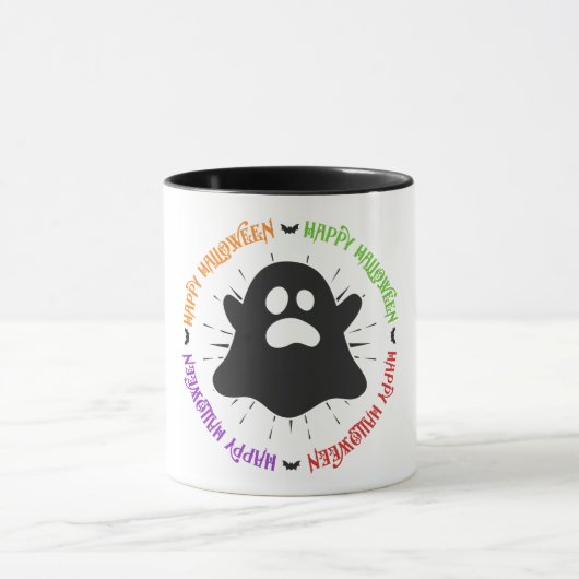 Boo!! Happy Halloween!! マグカップ (中央)