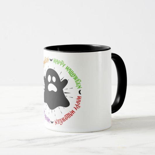 Boo!! Happy Halloween!! マグカップ (正面右)