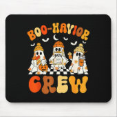 Boo-havior Crew Behavior Yst Halloween Aba  マウスパッド (正面)