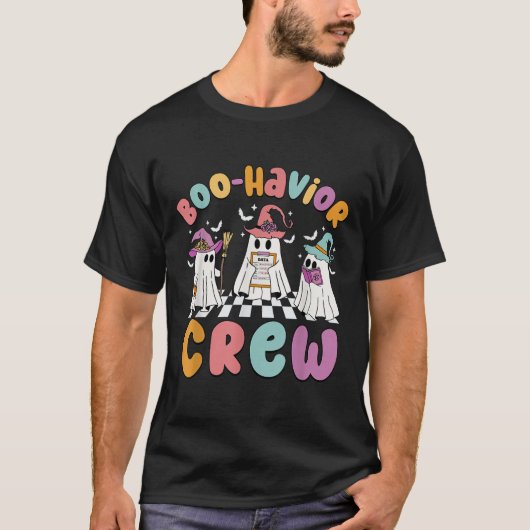 Boo-havior Crew Special Education Boojee Ghost Hal Tシャツ (正面)