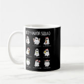 Boo-havior Squad Behavior Analysis Ghost Rbt A Hal コーヒーマグカップ (左)