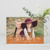 Boo-Healy Lifeハロウィンフラットフォトカード カード (スタンド正面)