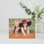 Boo-Healy Life Halloweenフォトポストカード シーズンポストカード (スタンド正面)