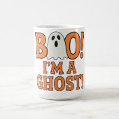 BOO! I'm a ghost コーヒーマグカップ (中央)
