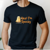 Boo! I'm Spooky smile ghost orange Tシャツ