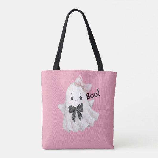 Boo in Bows トートバッグ (裏面)
