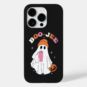 BOO JEE面白いハロウィーン幽霊コーヒーカボチャ Case-Mate iPhone 14 PROケース
