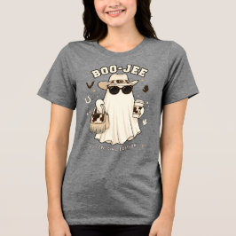 BOO-JEE トレンディなウエスタンカウハイドゴーストサングラス トライブレンドTシャツ