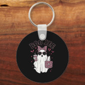 Boo Jee Boujee Nk Ghost Coffee Halloween October V キーホルダー (正面)