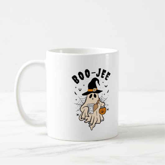 Boo-Jee Mug – コーヒーのルーティンを台無しにする！ コーヒーマグカップ (左)