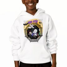 Boo Jitsu fun Halloween hoodie