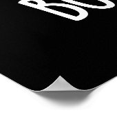 Boo-kワームおもしろい幽霊プンダークBG ポスター (角)