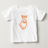 Boo! - Kids Halloween Design ベビーTシャツ (正面)