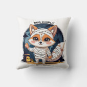 Boo kindly – Zorrito momia kawaii desde 1203 A.C. クッション (裏面)