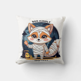 Boo kindly – Zorrito momia kawaii desde 1203 A.C. クッション