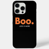Boo Less Is More Phone Case Case-Mate iPhoneケース (裏面)
