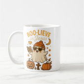 Boo-lieve In Jesus コーヒーマグカップ (左)