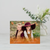 Boo-Life FOILハロウィンフォトカードポストカード 箔シーズンポストカード (立ち正面)