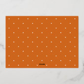 Boo-Life FOILハロウィンフラットフォトカード 箔シーズンカード (裏面)