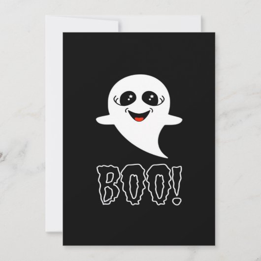 Boo Little Halloween Classic Design シーズンカード (正面)