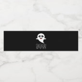 Boo Little Halloween Classic Design ペットボトルラベル (シングルラベル)