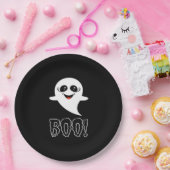 Boo Little Halloween Classic Design ペーパープレート (パーティー)