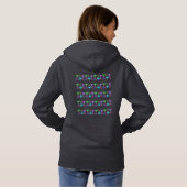 Boo! loves her cat パーカ (裏面フル)