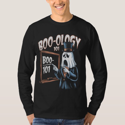 Boo-Ology 101,ハッピーハローウィン Tシャツ (正面)