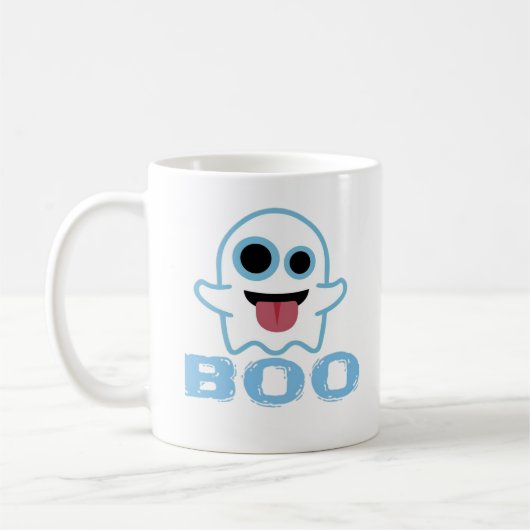 Boo Silly Funny Meme コーヒーマグカップ (左)
