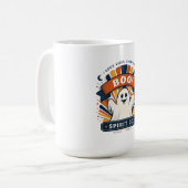 Boo Spirit Co. お化け ロングスリーブ コーヒーマグカップ (正面左)