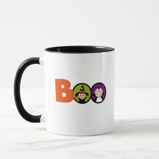 BOO Tシャツとギフト マグカップ (左)