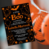 Boo-tiful Baby on the Way – Halloween Baby Shower  招待状