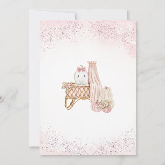 Boo-tiful Bundle of Joy Baby Shower 招待状 (裏面)