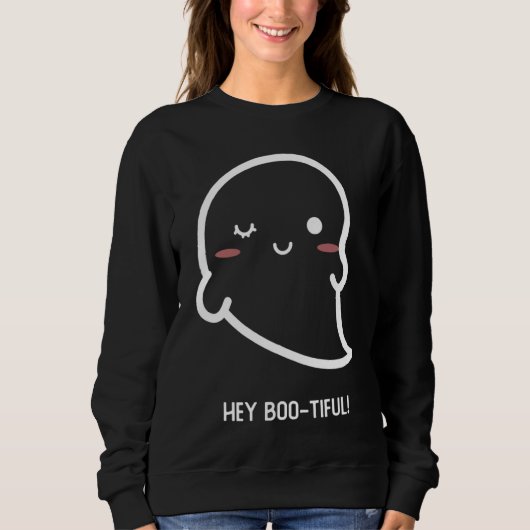 Boo tiful little Halloween Ghost for Halloween Par スウェットシャツ (正面)