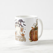 Boo-tiful Nurse Ghost Pumpkin Night Shift Mug コーヒーマグカップ (正面右)