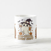 Boo-tiful Nurse Ghost Pumpkin Night Shift Mug コーヒーマグカップ (中央)